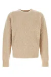 Ami Alexandre Mattiussi Ami Paris Knitwear In Beige