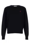 Ami Alexandre Mattiussi Ami Paris Men Adc Sweater In Blue