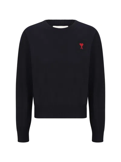 Ami Alexandre Mattiussi Ami Paris Knitwear In Blue