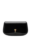 Ami Alexandre Mattiussi Paris Paris Small Crossbody Bag In Black