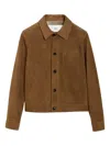 Ami Alexandre Mattiussi Mens Noisette Pointed-collar Embossed-logo Leather Jacket In Black