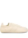 Ami Alexandre Mattiussi Ami Paris Leather Sneakers In Neutral