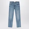 Ami Alexandre Mattiussi Ami Paris Light Blue Jeans With Washed Effect