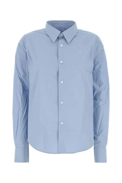 Ami Alexandre Mattiussi Ami Paris Shirts In Blue