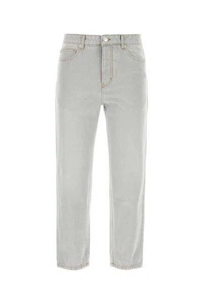 Ami Alexandre Mattiussi Ami Paris Light Grey Denim Jeans
