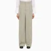 Ami Alexandre Mattiussi Ami Paris Light Grey Wool Trousers