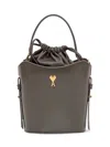 Ami Alexandre Mattiussi Ami Paris Ami Paris Bucket Bag In Gray