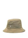 Ami Alexandre Mattiussi Ami Paris Logo Bucket Hat In Brown