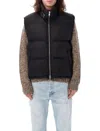 Ami Alexandre Mattiussi Ami Paris Monogram Patch Puffer Gilet