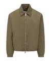 Ami Alexandre Mattiussi Long-sleeved Casual Jacket In Green