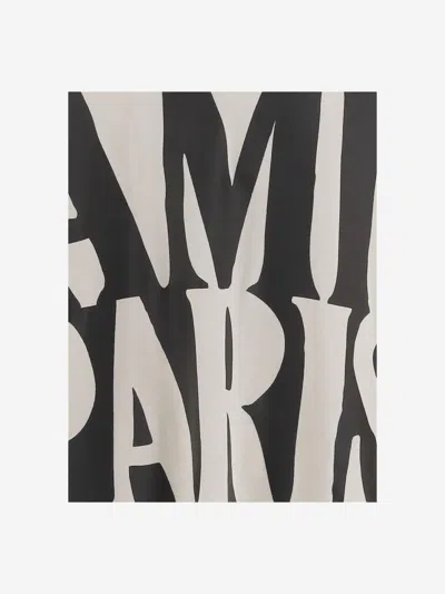 Ami Alexandre Mattiussi Ami Paris Logo Print T-shirt In White