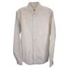 Ami Alexandre Mattiussi Ami Paris Lone Sleeve Button-down Shirt In White Cotton In White