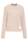 Ami Alexandre Mattiussi Ami Paris Long Sleeve Crew-neck Sweater