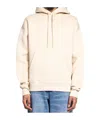 Ami Alexandre Mattiussi Ami Paris Long-sleeved Drawstring Hoodie In White
