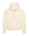 Ami Alexandre Mattiussi Ami Paris Long-sleeved Drawstring Hoodie In White