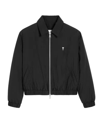 AMI ALEXANDRE MATTIUSSI AMI PARIS LONG-SLEEVED ZIPPED JACKET