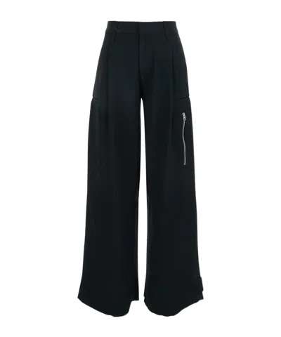 AMI ALEXANDRE MATTIUSSI AMI PARIS LOW-RISE STRAIGHT LEG TROUSERS