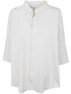 Ami Alexandre Mattiussi Ami Paris Mandarin Collar Shirt Clothing