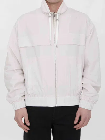 Ami Alexandre Mattiussi Ami Paris Men  Windbreaker In White
