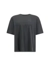 Ami Alexandre Mattiussi Ami Paris Men Ami De Coeur T-shirt In Gray