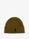 Ami Alexandre Mattiussi Ami Paris Men Beanie Wool Hat