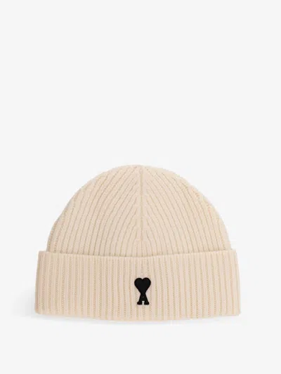 Ami Alexandre Mattiussi Ami Paris Men Beanie Wool Hat In Multi