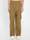 Ami Alexandre Mattiussi Ami Paris Trousers Cargo Clothing In Green