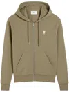 Ami Alexandre Mattiussi Ami Paris Men Cotton Sweatshirt In Brown