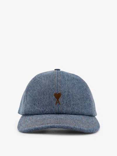 Ami Alexandre Mattiussi Ami Paris Men Denim Baseball Hat