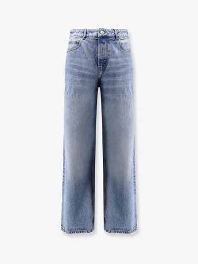 Ami Alexandre Mattiussi Ami Paris Men Large Fit Jeans In Blue