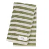 Ami Alexandre Mattiussi Ami Paris Men's Striped Beach Towel In Green