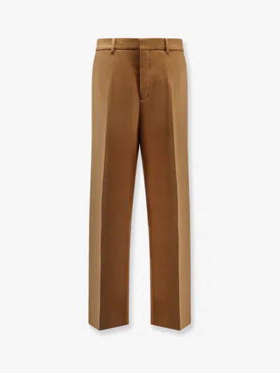 AMI ALEXANDRE MATTIUSSI AMI PARIS MEN VIRGIN WOOL TROUSERS