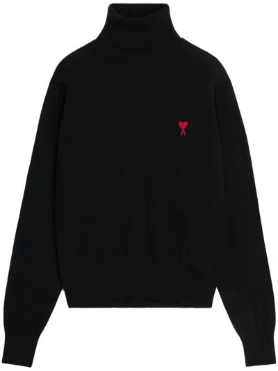 AMI ALEXANDRE MATTIUSSI AMI PARIS MEN WOOL TURTLENECK
