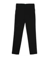 Ami Alexandre Mattiussi Ami Paris Women Wool Cigarette Trousers In Black