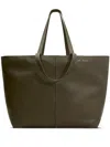 Ami Alexandre Mattiussi Ami Paris Midi Midi Maxi Tote Bag Bags In 377 Black Olive