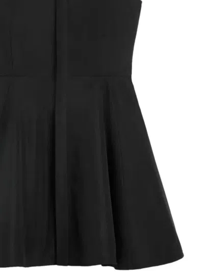 Ami Alexandre Mattiussi Ami Paris Mini Dress In Black