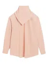 Ami Alexandre Mattiussi Pink Cotton Long Sleeves Bandana Blouse Pink In Pink