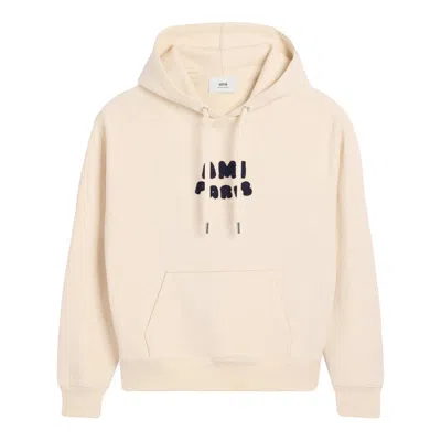 AMI ALEXANDRE MATTIUSSI AMI PARIS NEUTRALS SWEATERS & KNITWEAR - HOODIES MEN
