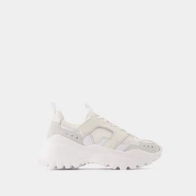 Ami Alexandre Mattiussi New Lucky 9 Sneakers In White Leather