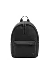 Ami Alexandre Mattiussi Ami Backpack Bag In Smooth Black Polyamide