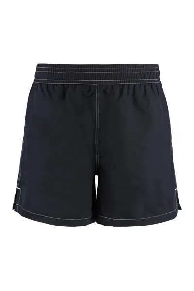 AMI ALEXANDRE MATTIUSSI AMI PARIS NYLON SWIM SHORTS