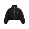 Ami Alexandre Mattiussi Logo-print Puff Jacket In Black