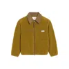 Ami Alexandre Mattiussi Ami Paris Zip Fleece Jacket In Green