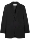 Ami Alexandre Mattiussi Ami Paris Single-breasted Tailored Blazer In Black