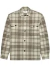 Ami Alexandre Mattiussi Ami Paris Checked Buttoned-up Overshirt In Multi