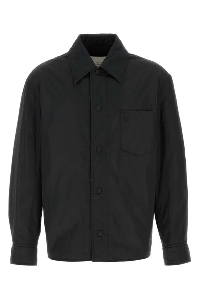 Ami Alexandre Mattiussi Ami Paris Padded Button-down Overshirt