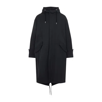 Ami Alexandre Mattiussi Ami Paris Padded Parka Jacket In Black