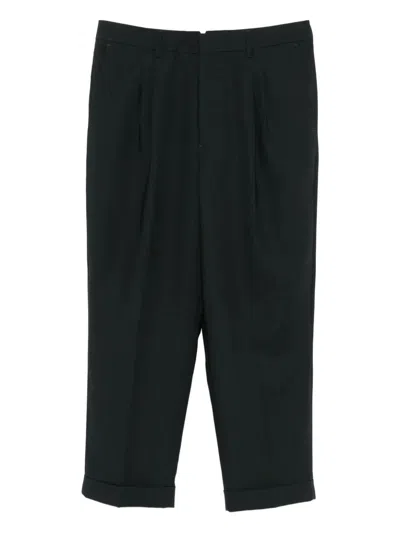Ami Alexandre Mattiussi Ami Paris Pantalon Carrot In Black