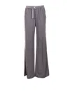 Ami Alexandre Mattiussi Ami Paris Pantalon Flare Taille Elastiquee