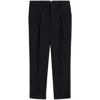Ami Alexandre Mattiussi Ami Paris Carrot Fit Trousers In Black